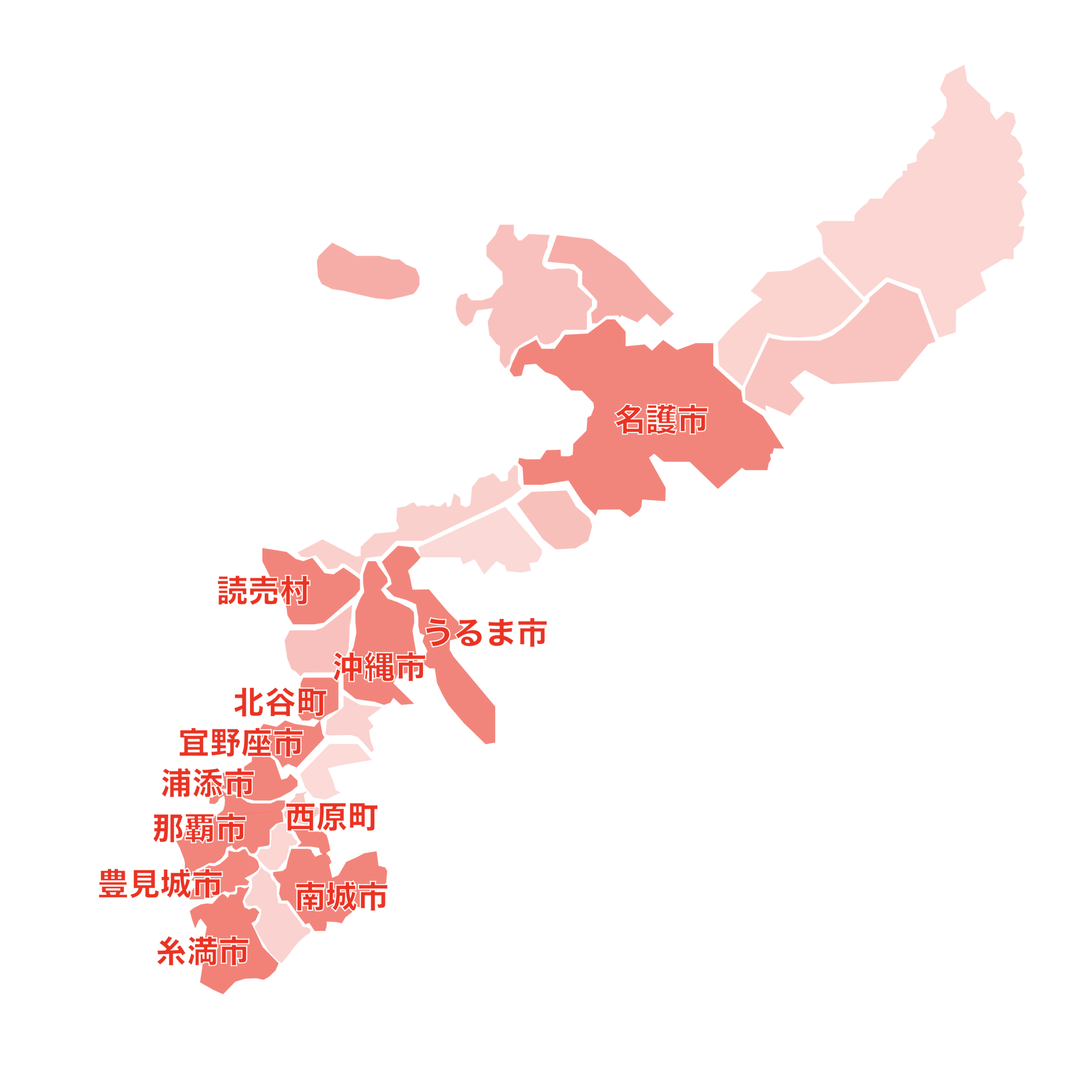 沖縄県マップ