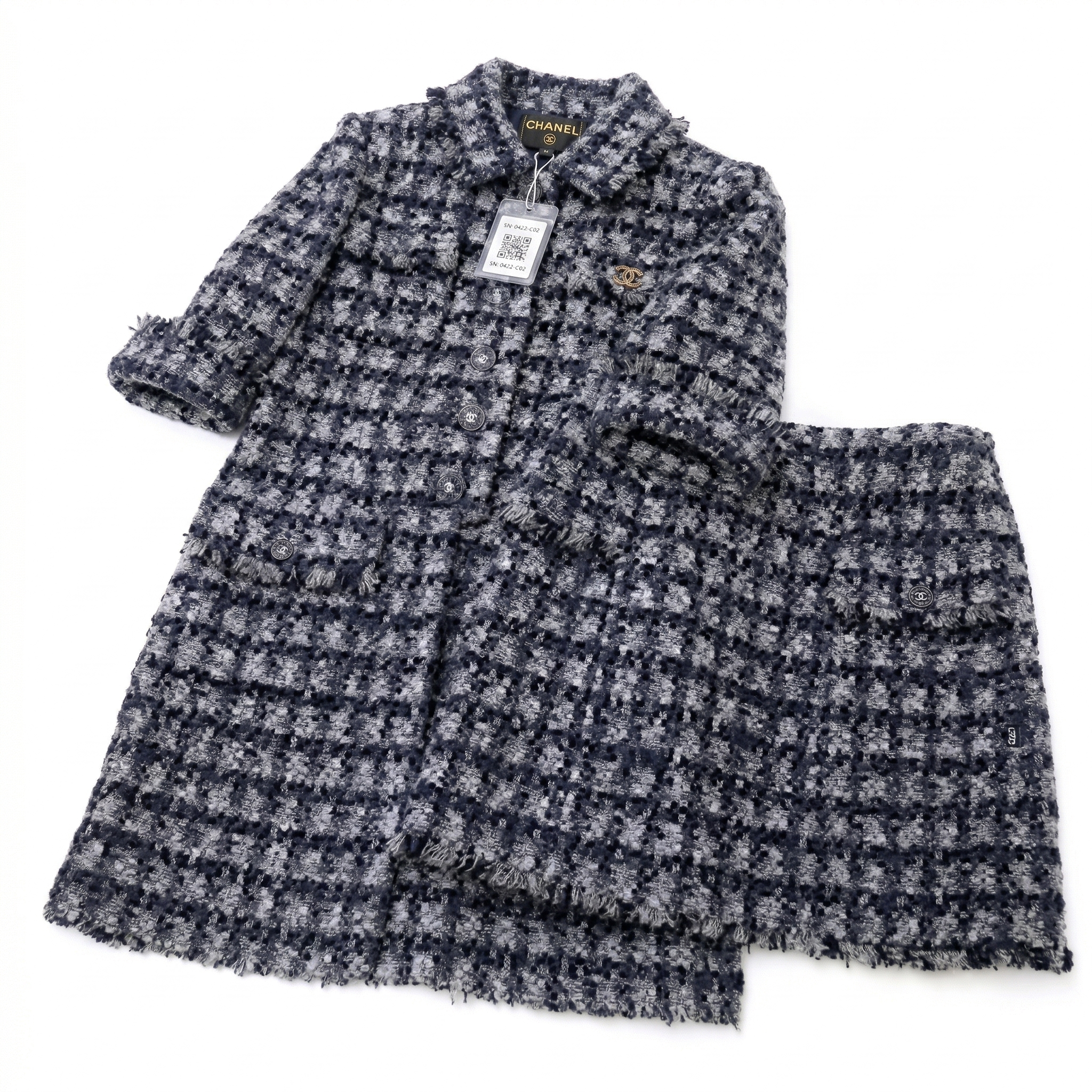 CHANEL シャネル ツイード スカートスーツの買取実績