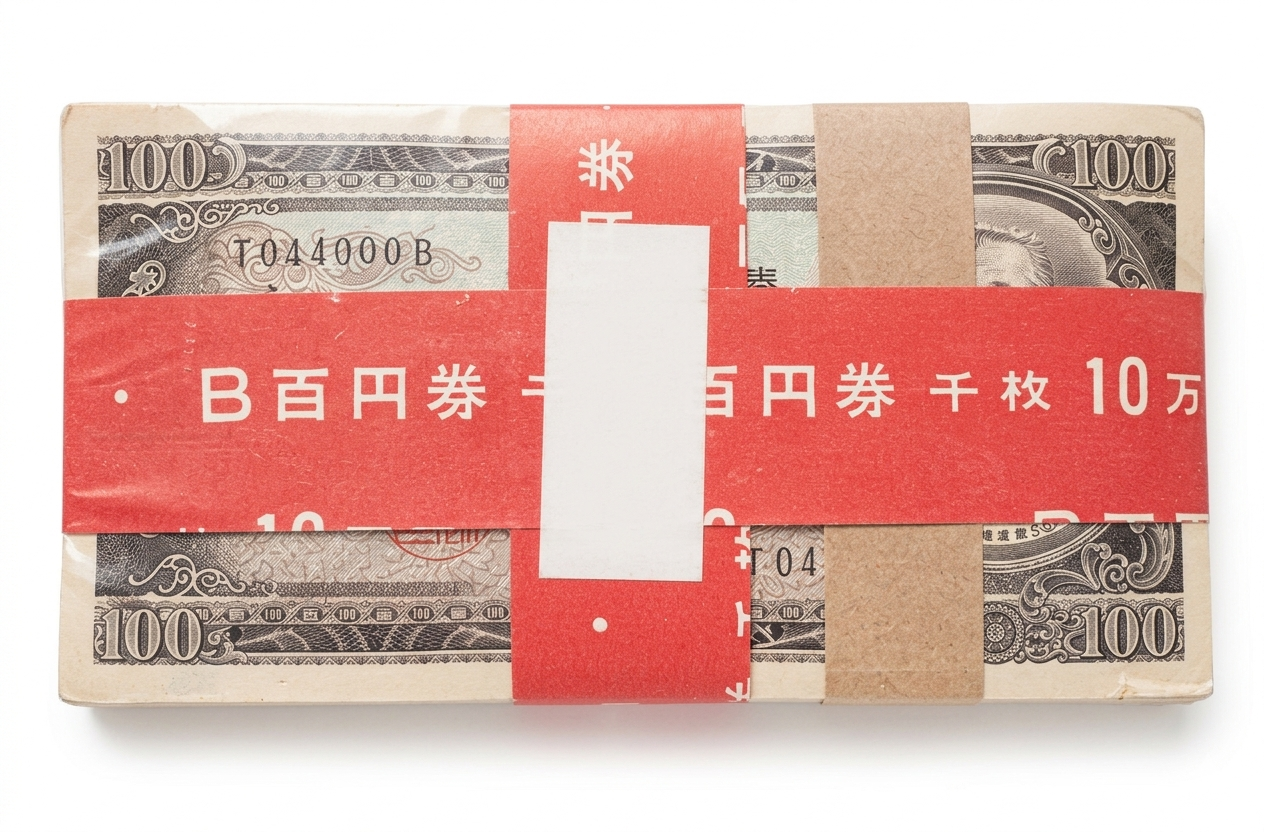 紙幣 日本 旧紙幣 板垣退助 100円札 1,000枚 額面10万円 の買取実績