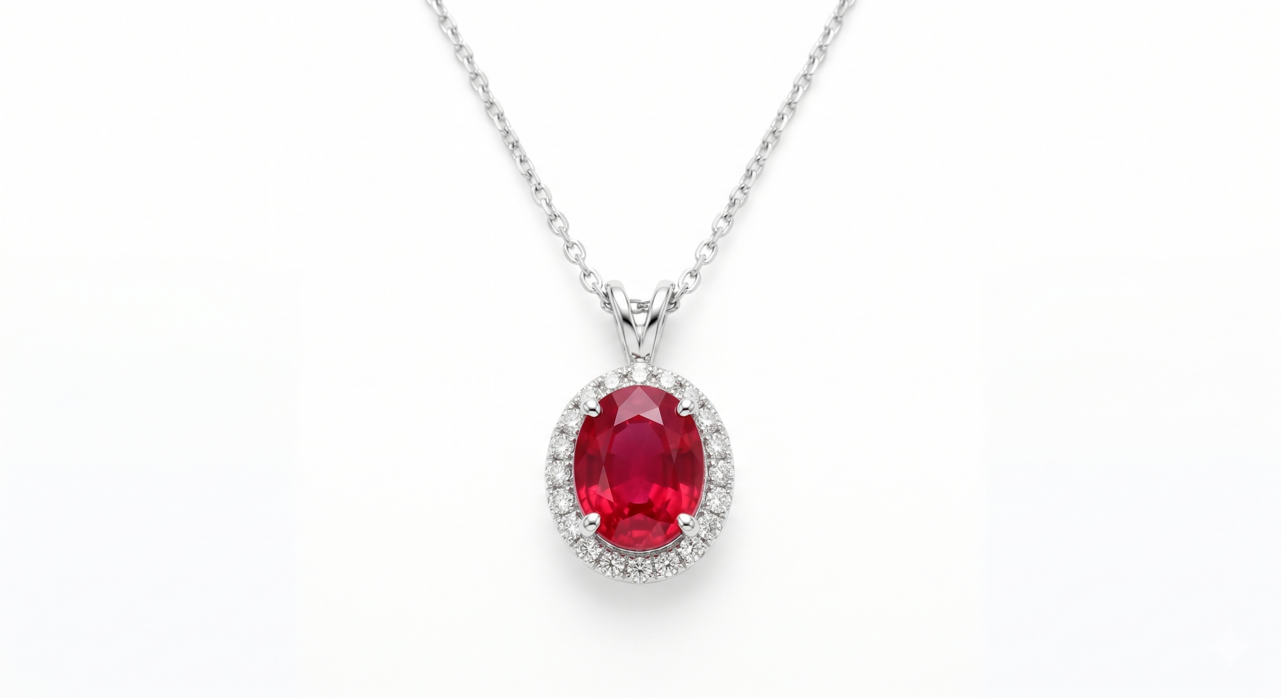 ジュエリー ルビー 0.8ct ネックレス Pt900の買取実績