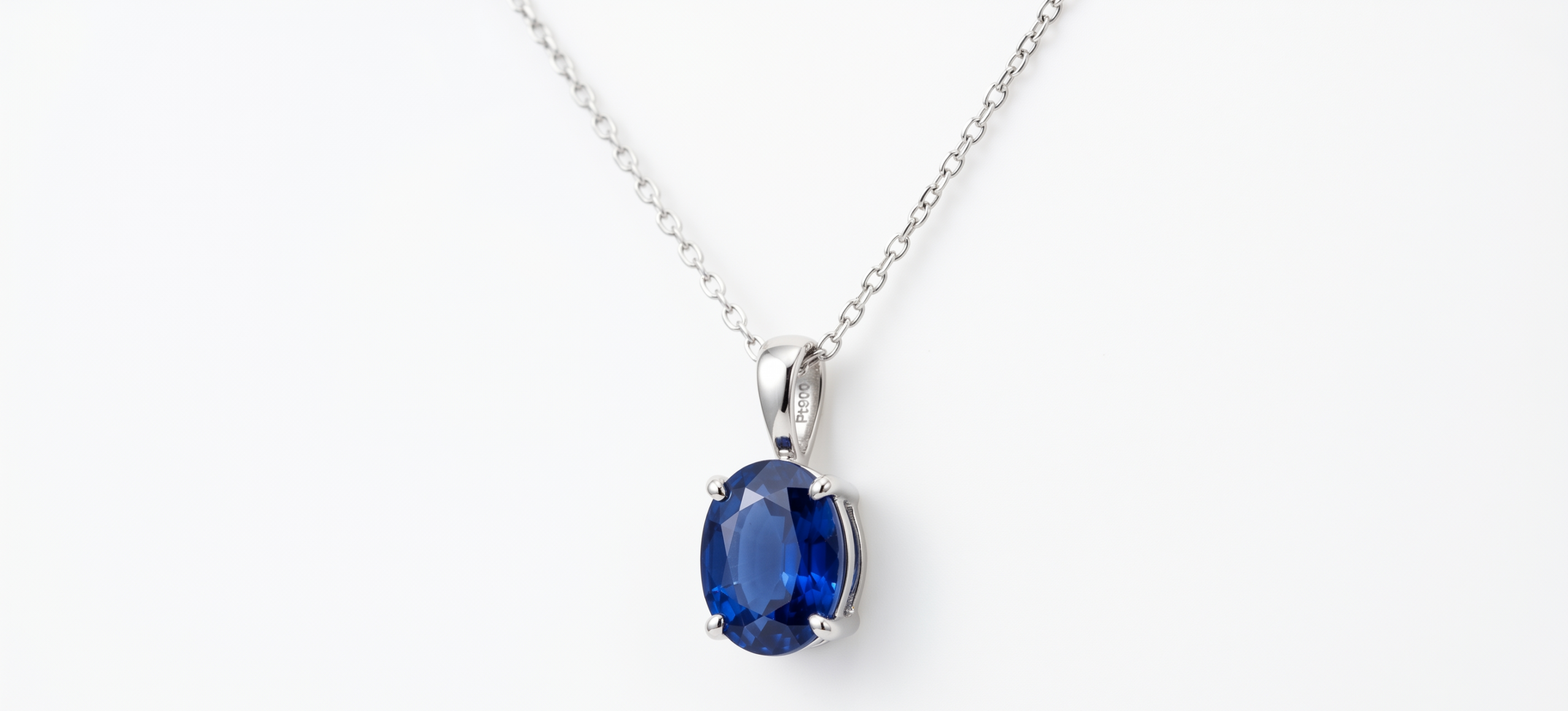 ジュエリー サファイア 2.35ct ネックレス Pt850の買取実績