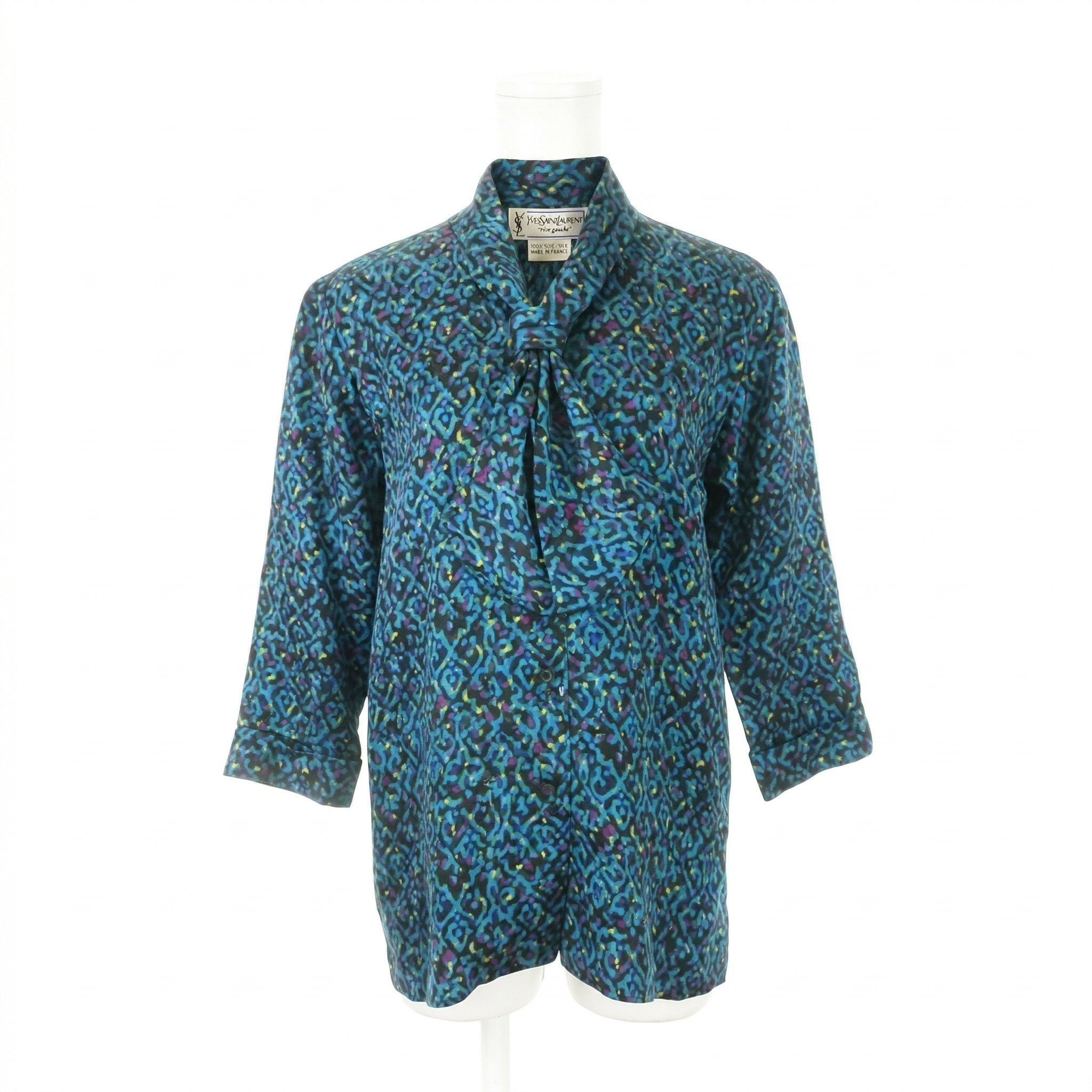 Yves Saint Laurent YSL ヴィンテージ シルクブラウスの買取実績