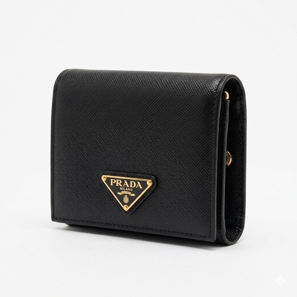 Prada プラダ サフィアーノ 二つ折り財布の買取実績