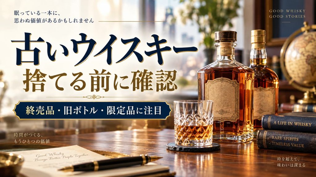 宜野湾市で古いウイスキーを売るポイント
